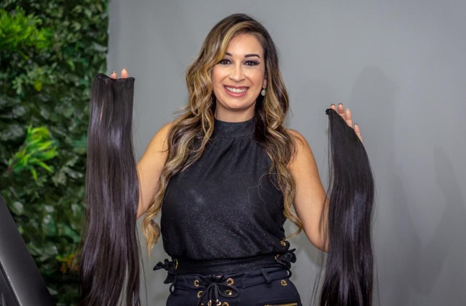 Luciana Oliveira, CEO da empresa Big Hair Extension - Foto: Divulgação